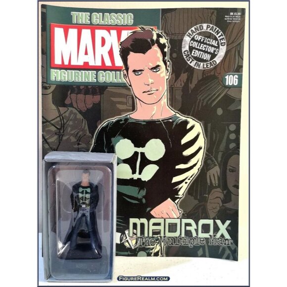 Eaglemoss 1:16 Classic Marvel‎ Figurine w/Book: Madrox #106 - Picture 1 of 1